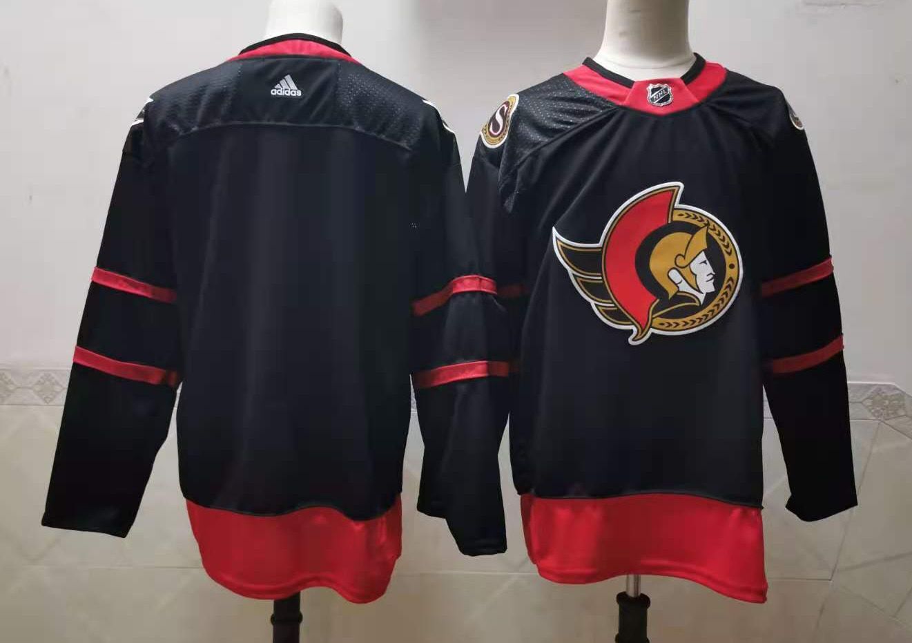 Cheap Ottawa Senators blank Men Adidas 2020 black NHL Jersey